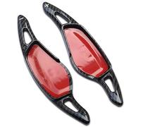 JQHXFDC 2 Pezzi Estensioni per Cambio a Paletta per Volante Auto - Adatto per BMW 3 Series G20 318D 320D 320DX 320I 325I 330D 330I 330IX M340IX 2020-2023 Paletta per Volante