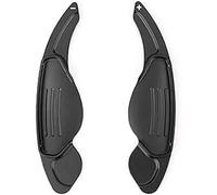 JQHXFDC 2 Pezzi Estensioni per Cambio a Paletta per Volante Auto - Adatto per Land Range Rover Evoque Discovery Sport Adatto per Jaguar 2013-2016 Paletta per Volante