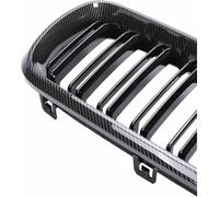 JQHXFDC - Griglia Anteriore a Doppio Rene per Auto, Griglie per Cofano, griglia Anteriore a Diamante, Styling Auto Adatto per BMW Adatto per X5 X6 F15 F16 2014-2018
