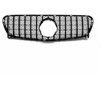 JQHXFDC - Griglia Anteriore a Doppio Rene per Auto, Griglie per Cofano, griglia Anteriore a Diamante, Styling Auto Adatto per Benz Adatto per GLA Class X156 2014 2015 2016 GT Style GLA200 GLA250