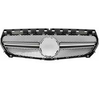 JQHXFDC - Griglia Anteriore a Doppio Rene per Auto, Griglie per Cofano, griglia Anteriore a Diamante, Styling Auto Adatto per Mercedes Adatto per C117 W117 Fit Adatto per Benz CLA 2014-2019