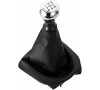 JQHXFDC Pomello del Cambio per Auto, Leva del Cambio a 5 Marce per Auto per Peugeot per, Leather