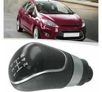 JQHXFDC - Pomello del Cambio per Auto, Leva del Cambio, Leva del Cambio in Pelle Adatto per Fiesta MK7 2008-2013