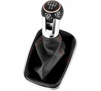 JQHXFDC - Pomello del Cambio per Auto, Leva del Cambio, Leva del Cambio in Pelle Adatto per Golf 4 Adatto per MK4 GTI R32 Adatto per Bora Jetta 1999-2004