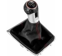 JQHXFDC - Pomello del Cambio per Auto, Leva del Cambio, Leva del Cambio in Pelle Adatto per Golf 7 Adatto per A7 MK7 Adatto per GTI GTD 2013-2018