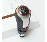 JQHXFDC - Pomello del Cambio per Auto, Leva del Cambio, Leva del Cambio in Pelle Adatto per Golf Adatto per 5/6 MK5/MK6 Scirocco (2009) Octavia (2006)