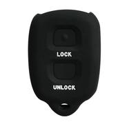 JQHXFDC -Portachiavi auto in pelle di carbonio silicone accessorio telecomando per Daihatsu Terios 2 per Avanza Rush