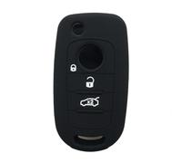 JQHXFDC -Portachiavi auto in pelle di carbonio silicone accessorio telecomando Per FIAT EGEA Key Cover per Fiat Toro 500X Egea Tipo per Dodge Neon