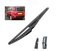 JQHXFDC - Tergicristallo 11" Adatto per Fiat Panda MK3 2012 2013 2014 2015 2016 2017 2018 2019 Set di spazzole e Bracci tergicristallo Posteriori Spazzola per Parabrezza