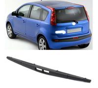 JQHXFDC - Tergicristallo 12" Adatto per Nissan Note 2006-2016 Note E12 (MK2) 2013-2019 Set di spazzole e Bracci tergicristallo Posteriori Spazzola per Parabrezza
