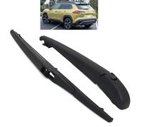 JQHXFDC - Tergicristallo 12" Adatto per Toyota Corolla Cross 2022-2024 Set di spazzole e Bracci tergicristallo Posteriori Spazzola per Parabrezza