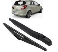 JQHXFDC - Tergicristallo 12" Adatto per Vauxhall Adatto per Opel Corsa D MK4 2006-2012 Set di spazzole e Bracci tergicristallo Posteriori Spazzola per Parabrezza