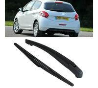 JQHXFDC - Tergicristallo 14" Adatto per Peugeot 208 I MK1 A9 2012-2019 Set di spazzole e Bracci tergicristallo Posteriori Spazzola per Parabrezza