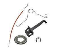 JQLPJSD Kit di Molle e rondelle for Asta dello Starter, Cavo dell'acceleratore, Clip E, Adatto for Pezzi Ricambio for Motosega 362, 365, 371 372 Riparazione