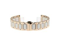 JQQJZLC 12 14 16 18 20 22 mm cingola per Orologio da Uomo ceramico Maschile da Donna a Piena Morbida a Liscio multista