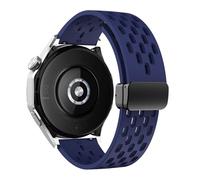 JQQJZLC 18 20 22 mm Cinghia di Silicone Magnetico per Orologio GT 5 46mm 41 mm Banda Sportiva Traspirante per GT5 PRO GT4 GT3 GT2 Correa Watchbands
