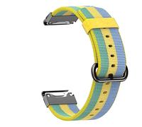 JQQJZLC 22 mm Sport Nylon Watch Band Band Release per Fenix 6x 6 Pro 5x 5 Plus 935 APPROCIO S60 QUAX5 Bracciale da polso