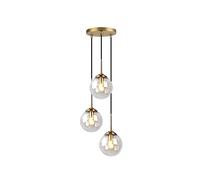 JQQJZLC Apparecchi di Illuminazione Sospensione lampadario Regolabile Materiale in vetrometale Attrezzatura di Illuminazione a LED a LED ANIZIA IDETTO per BABELLO del SOGNALI del Soggiorno di