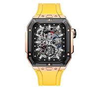 JQQJZLC Banda di Silicone per Cinghia Watch Apple 44/45mm Bracciale ， Custodia Protettiva Robusta a Prova di Scratch ， per iWatch Ultra 8 7 6 5 4 Serie Sport Sport Military Band