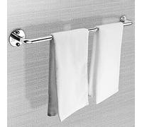 JQQJZLC Barra per Asciugamano Adesiva da 15,7 a 59 Pollici di Asciugamano Singolo per Bagno, Addensare Specchio a Portata Lucida /95 cm