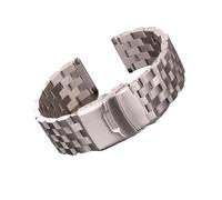 JQQJZLC Bracciale per Orologio in Acciaio Inossidabile Bracciale 18mm 20mm 22mm 24mm da Donna Uomo Solid in Metallo Spazzolato in Metallo Compatibile con Accessori a Banda per Ingranaggi S3