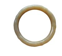 JQQJZLC Braccialetti di Braccialetti a Mano Gialla Giada Giada da Donna Braccialetti Femminile Giada Braccialetti Jade Gioielli in Giada (58-59mm)