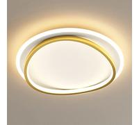 JQQJZLC Camera da Letto Luce a soffitto Ultra-Sottile Irregolare Decorativo Lampada a soffitto Luce di Lusso Rotondo Rotondo Semplice lampadario LED Atmosferico Studio a LED Netta lampade per Camera