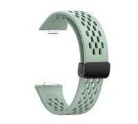 JQQJZLC Canda di silicone con fibbia pieghevole per watch fit 3 cinghia per fit3 sport braccialette di braccialetti