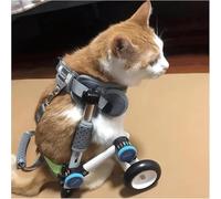 JQQJZLC Carrozzina per Cani Carrozzina per Animali Regolabile Carrozzina per Cani per Zampe Posteriori Strumento per riacquistare la Mobilità Carrozzina per Animali Portatile