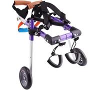 JQQJZLC Carrozzina per Cani Carrozzina per Cani per Zampe Posteriori Carrozzina per Cani Regolabile per Zampe Posteriori Ausili per la Mobilità riabilitativa Carrozzina per Cani Portatile
