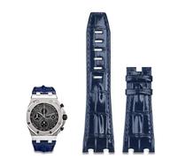 JQQJZLC Cinghia di pelle importato da 28 mm per AP per Audemars Piguet 42mm per Royal Oak Offshore Watch Band Accessori Pin Filla 15710/15703