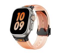 JQQJZLC Cinghia di silicone morbido per ultra 2 1 49 mm S10 46mm Series10 9 8 7 41 45 mm Banda di silicone per IWatch 6 5 4 SE 42mm 44 mm Mens Braccialette di braccialetti