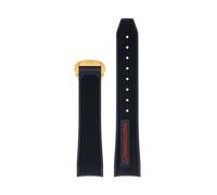 JQQJZLC Cinta in pelle da 20 mm a 21 mm per coccodrillo per Omega Speedmaster Moonwatch Seamaster 300 AT150 Planet Ocean 600 Watch Strap per uomini e donne