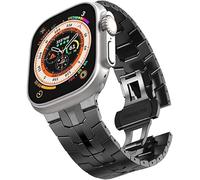 JQQJZLC Cinturino in acciaio inossidabile per Ultra 49mm Series 8 7 6 SE 5 4 45mm 41mm 44 mm 44 mm Metal WatchAbnd per iWatch 3 42 mm 38 mm