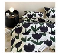 JQQJZLC Copertina di piumone Floreale Fresca Forest Garden Style Garden Style Botanics Floral Siets Branch Flower Branch Copertura per Trapunta Queen Aesthetic Splendida Copertura del piumone