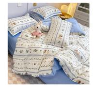 JQQJZLC Copertina di piumone Floreale Fresca Forest Garden Style Garden Style Botanics Floral Siets Branch Flower Branch Copertura per Trapunta Queen Aesthetic Splendida Copertura del piumone