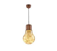 JQQJZLC creatività nordica E27 lampadario soffitto Lampadina Lampadina a Sospensione Lumo Trasparente Lampade a Sospensione della Lampada a Sospensione Dropione Adattabile Adatto per l'isola