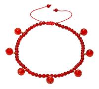 JQQJZLC Cristalli e Pietre Boho e Pietre Perline di Meditazione Yoga Meditazione Fatta a Mano Precetti per Le Donne Summer Beach