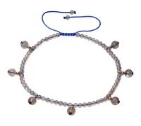 JQQJZLC Cristalli e Pietre Boho e Pietre Perline di Meditazione Yoga Meditazione Fatta a Mano Precetti per Le Donne Summer Beach