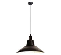 JQQJZLC Farmhouse Black Black Light Shade Light Industrial Vintage retrò a Sospensione a Sospensione lampadario Leggero per Sala da Pranzo Soggiorno Realizzato in Cina Prodotto in Cina