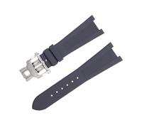 JQQJZLC FKM Fluororbber Canda di guardia per Patek Philippe Cinghia per Nautilus Watchband 5711/5712 Accessori per il polso di interfaccia originale