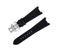 JQQJZLC FKM Fluororbber Canda di guardia per Patek Philippe Cinghia per Nautilus Watchband 5711/5712 Accessori per il polso di interfaccia originale