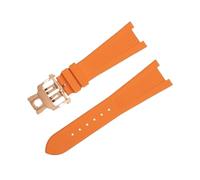 JQQJZLC FKM Fluororbber Canda di guardia per Patek Philippe Cinghia per Nautilus Watchband 5711/5712 Accessori per il polso di interfaccia originale