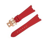 JQQJZLC FKM Fluororbber Canda di guardia per Patek Philippe Cinghia per Nautilus Watchband 5711/5712 Accessori per il polso di interfaccia originale