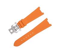 JQQJZLC FKM Fluororbber Canda di guardia per Patek Philippe Cinghia per Nautilus Watchband 5711/5712 Accessori per il polso di interfaccia originale