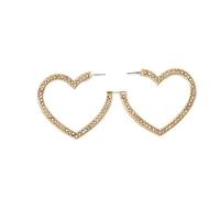 JQQJZLC Gioielli Donne Orecchini d'Argento, Romantico Cuore Carino Acrilico Smalto Donne Orecchini per Far Cadere Le Ore di Compleanno della Festa Femminile Birthday Birthday Gioielle