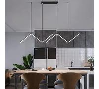 JQQJZLC Illuminazione a Sospensione Minimalista LED LUMINAIRE Dimmabile lampadario a Pendente a Ciondolo 26W Decorazione per la casa Alluminio Accensione LED Sospensione con Lampada appesa alla Parte