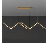 JQQJZLC Illuminazione a Sospensione Minimalista LED LUMINAIRE Dimmabile lampadario a Pendente a Ciondolo 26W Decorazione per la casa Alluminio Accensione LED Sospensione con Lampada appesa alla Parte
