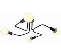 JQQJZLC Illuminazione per Camera da Letto del lampadario Sputnik, Lampada da soffitto Industriale da Cucina Vintage, Finitura a Ciondolo a Incasso a Casse