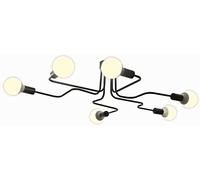 JQQJZLC Illuminazione per Camera da Letto del lampadario Sputnik, Lampada da soffitto Industriale da Cucina Vintage, Finitura a Ciondolo a Incasso a Casse